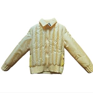 Fusalp Cream Quilted Jacket